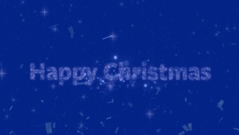 Animation-of-happy-christmas-text-and-celebrations-with-fireworks-and-gold-confetti-falling