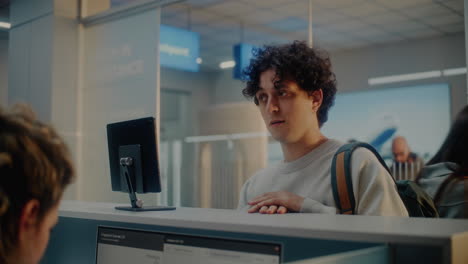 airport check-in process
