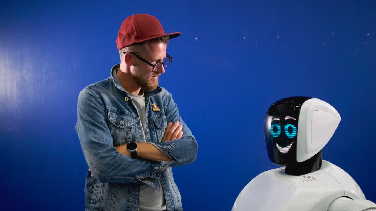 interacción entre el hombre y el robot