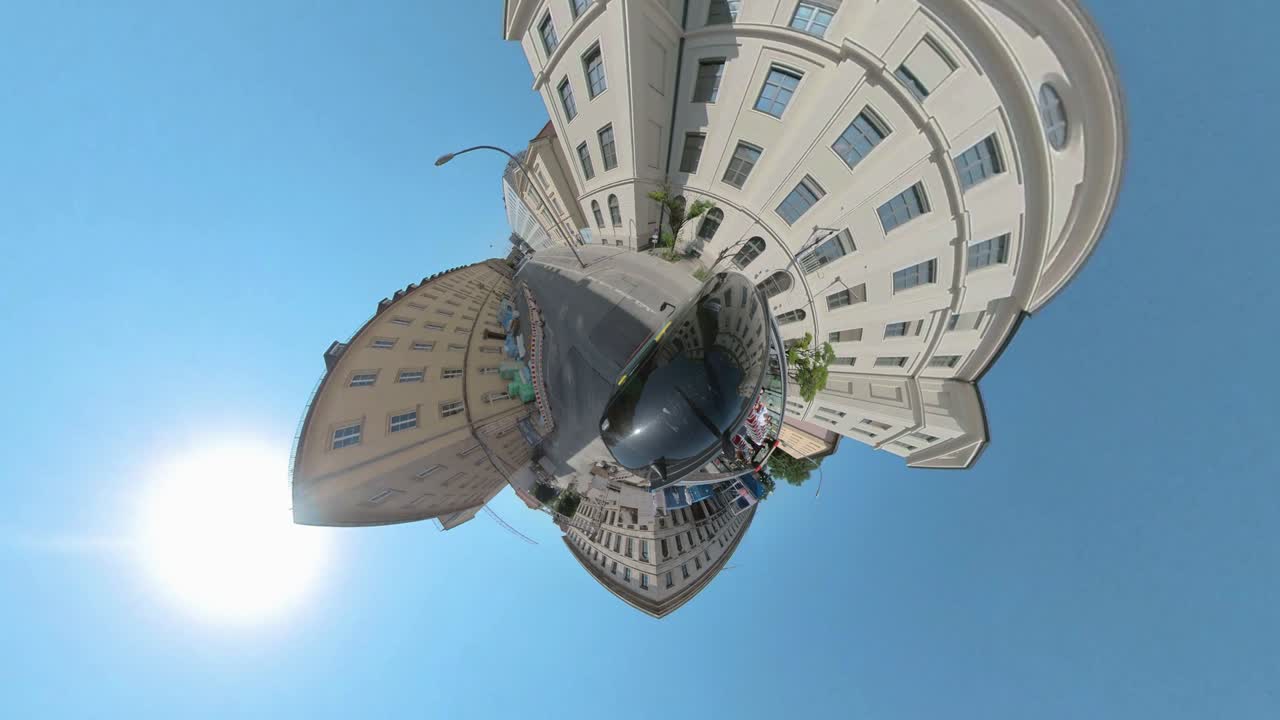 독일의 작은 행성 모양의?? 헨