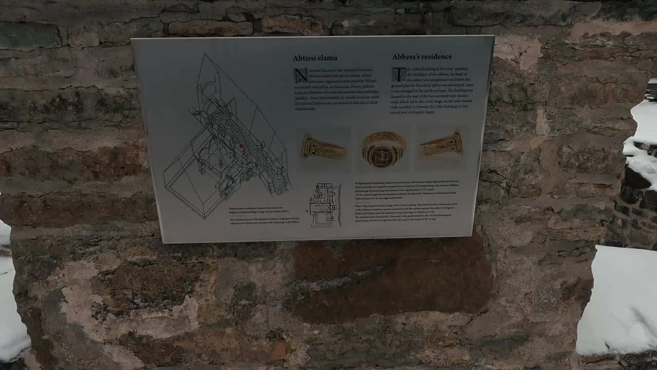 руины пирита-конвет в таллинне, эстония