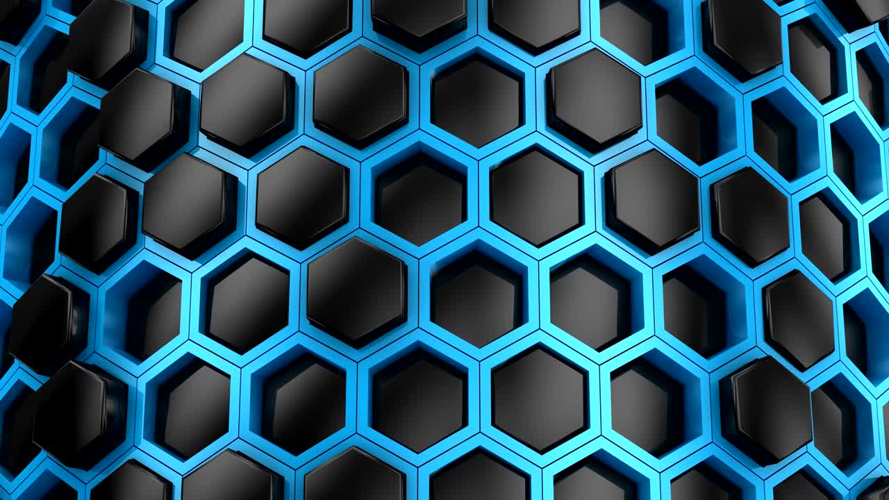 fondo de los hexágonos