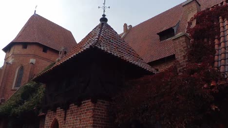 malbork medieval castle in poland