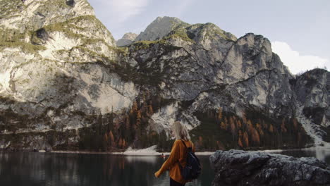 On-the-shores-of-Lake-Braies