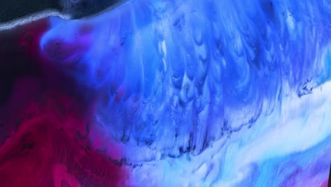 abstract liquid art - ink colours - blue purple, uhd