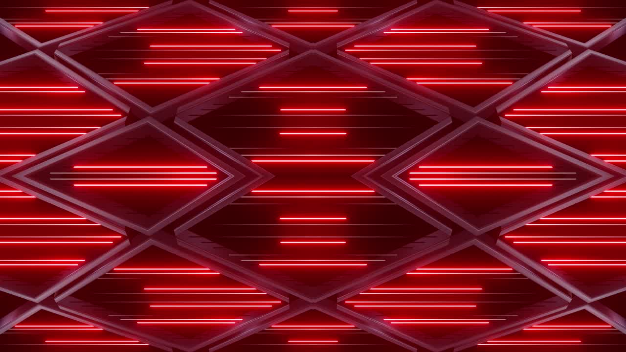 patrón de neón geométrico abstracto