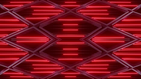 patrón de neón geométrico abstracto
