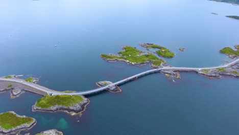 atlantic ocean road aerial photography.