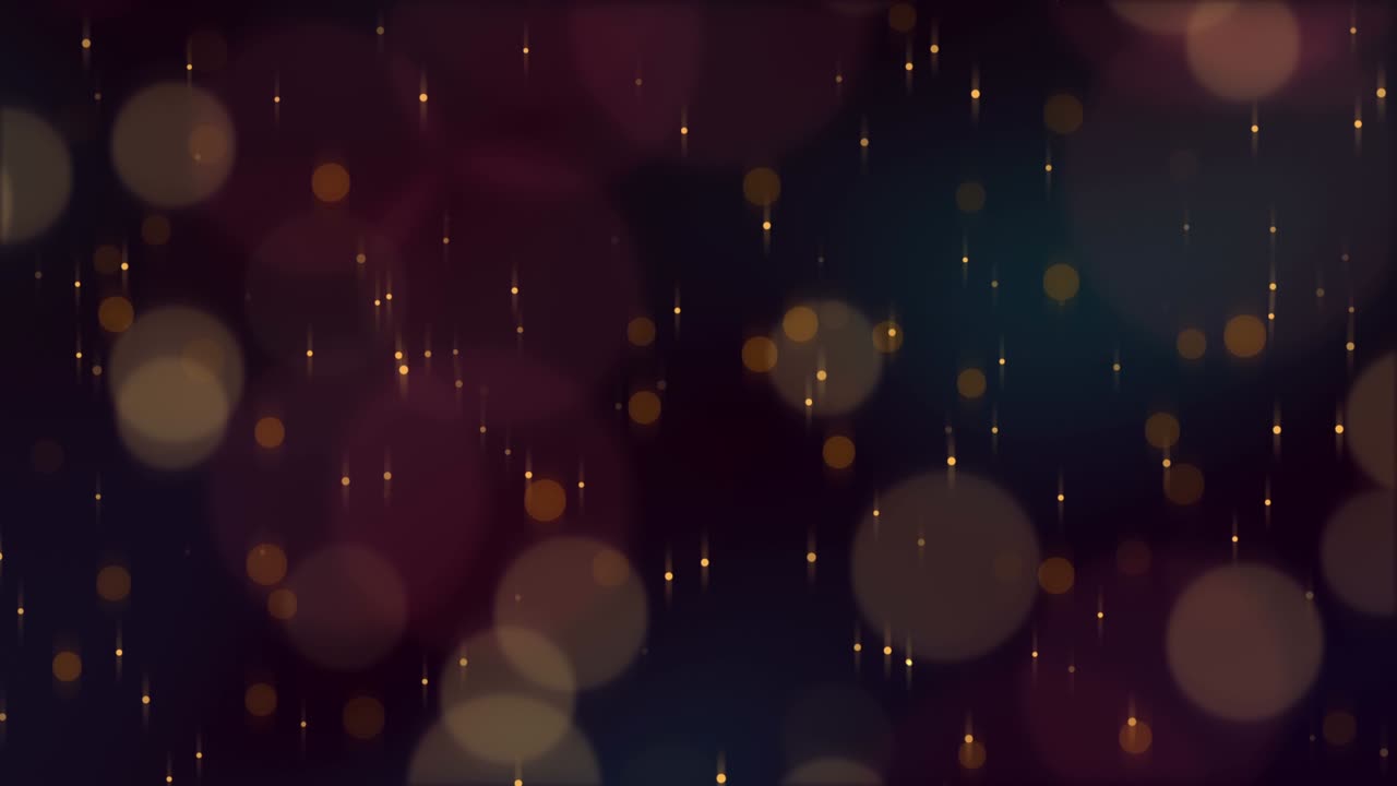 luz reluciente bokeh fondo de llamarada de la lente animada