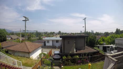 Vida-Tranquila-Y-Sencilla-En-Los-Suburbios-Timelapse