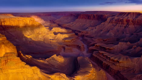 grand canyon at sunset or sunrise