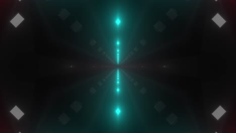 glowing neon tunnel visual