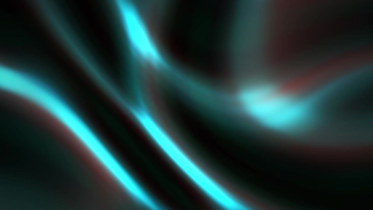 Abstract Flowing Cyan and Red Gradient Waves Background Loop