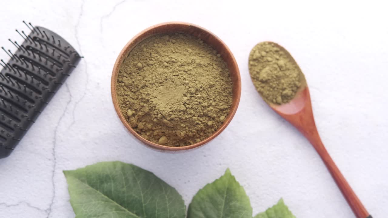 헤어 컬러링용 헤나 파우더