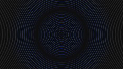 Dynamic blue spiral pattern on black background