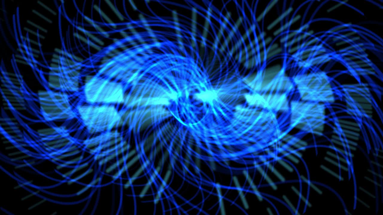 fondo de color caleidoscópico animado en 4k