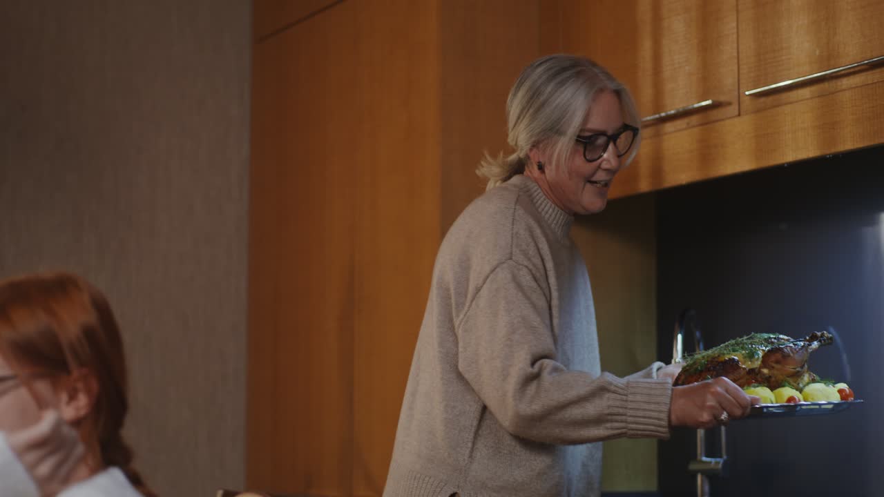 추수감사절 가족 저녁식사