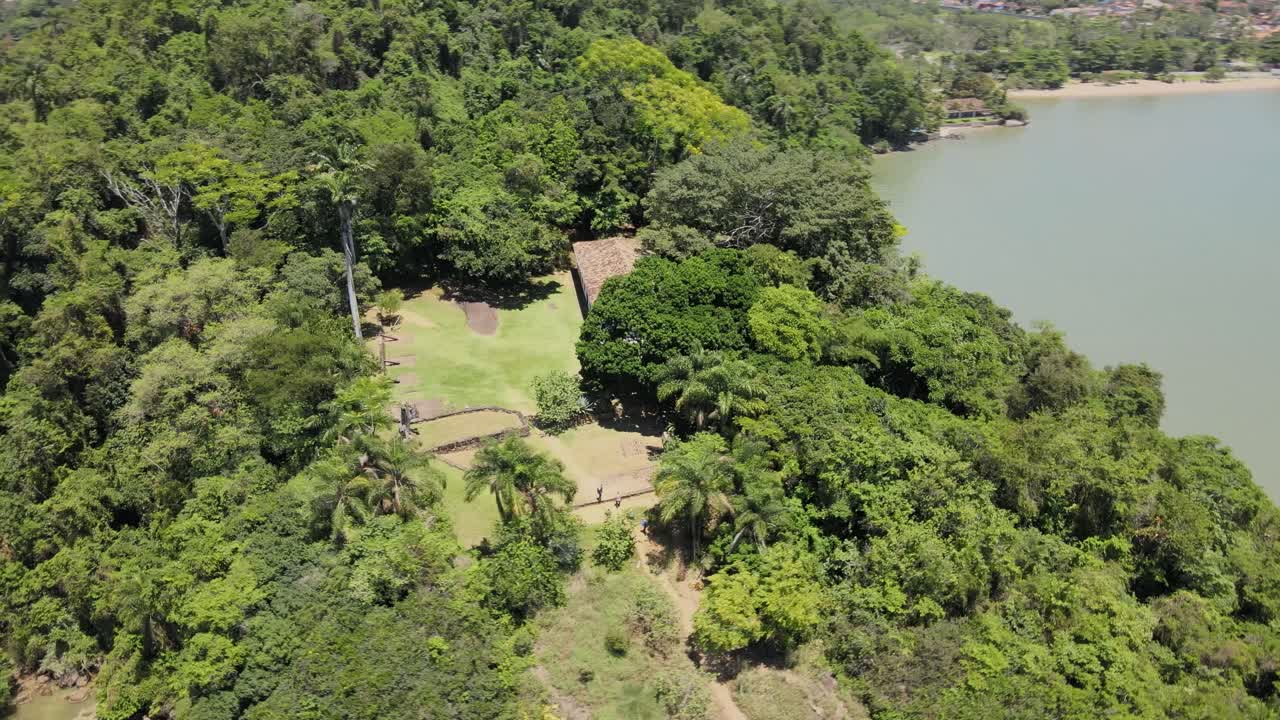 vista orbital del morro do forte