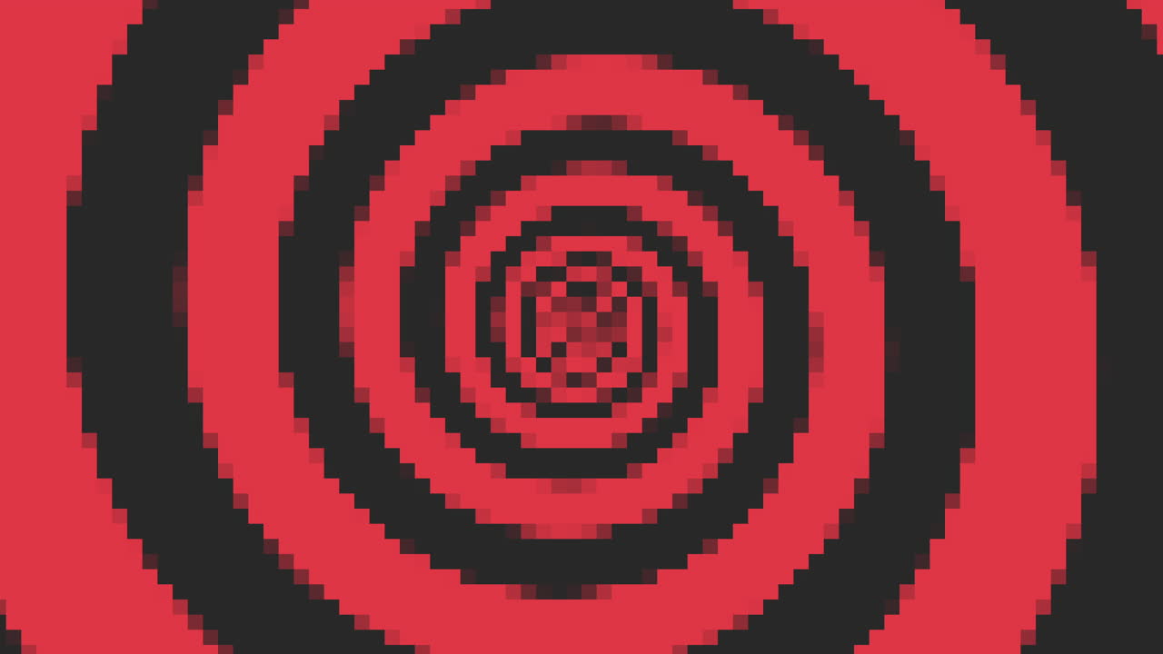 Gradient røde pixels i 8 bit arkitektur 2