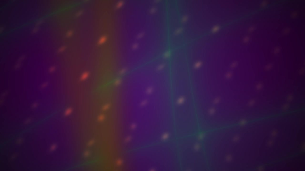 Abstract Laser Light Show with Moving Geometric Patterns