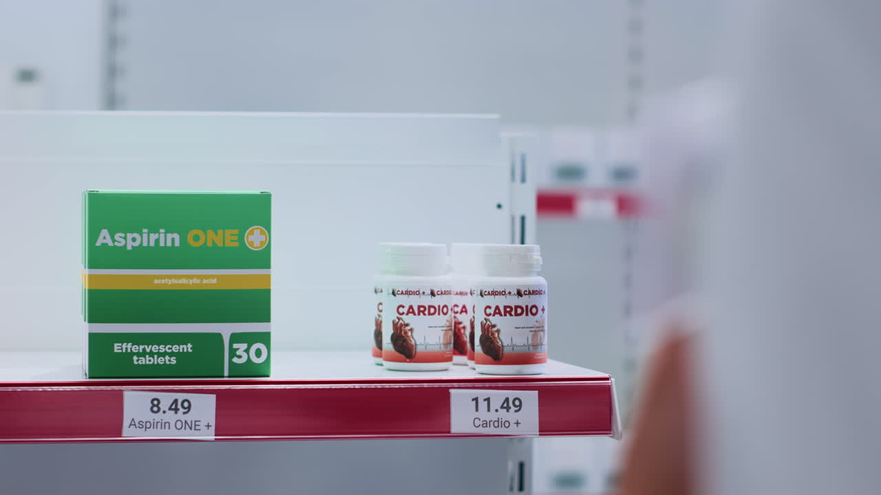 심혈관 치료 약병 병