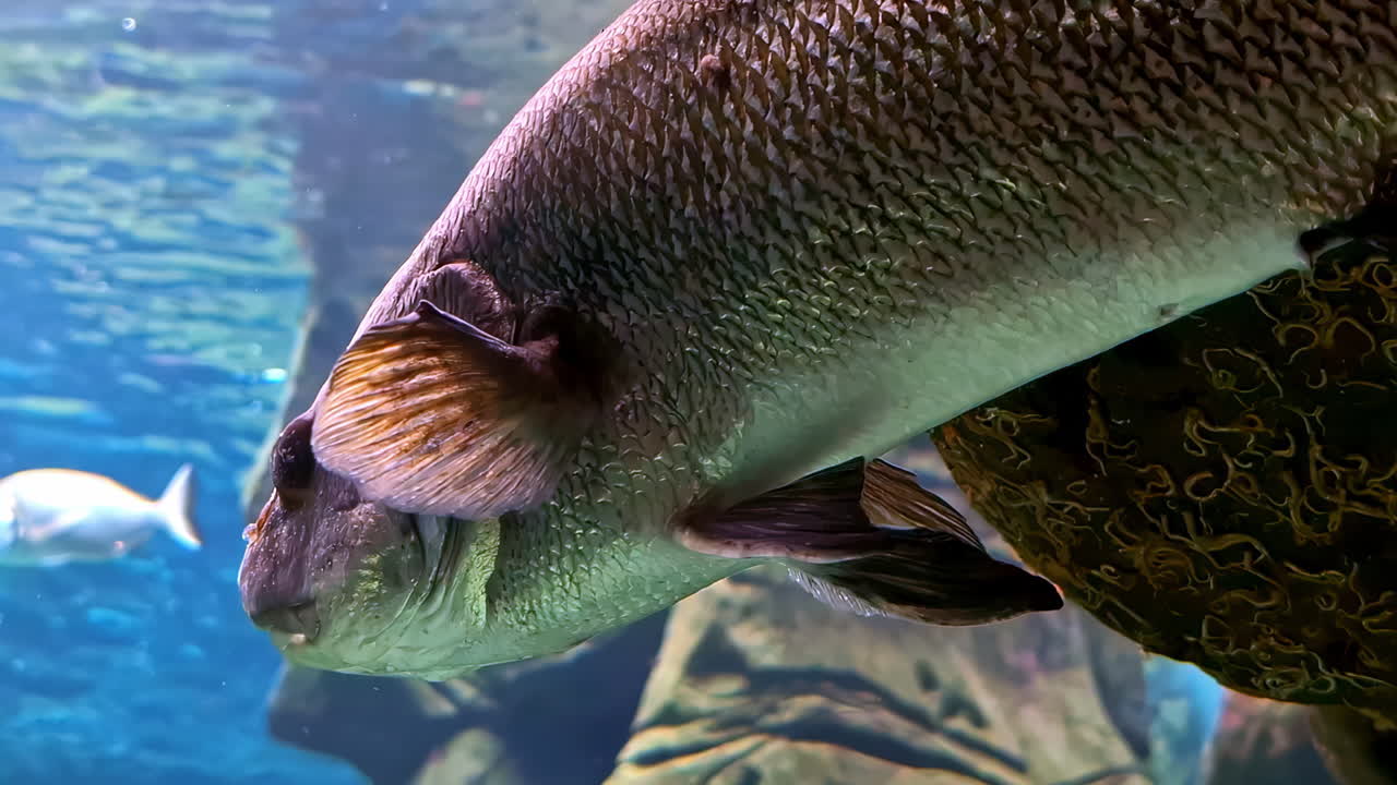 umbrina cirrosa, la especie marina del pez tambor shi