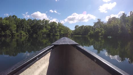 Kayak-experience-at-Orlando-touristic-park,-Florida