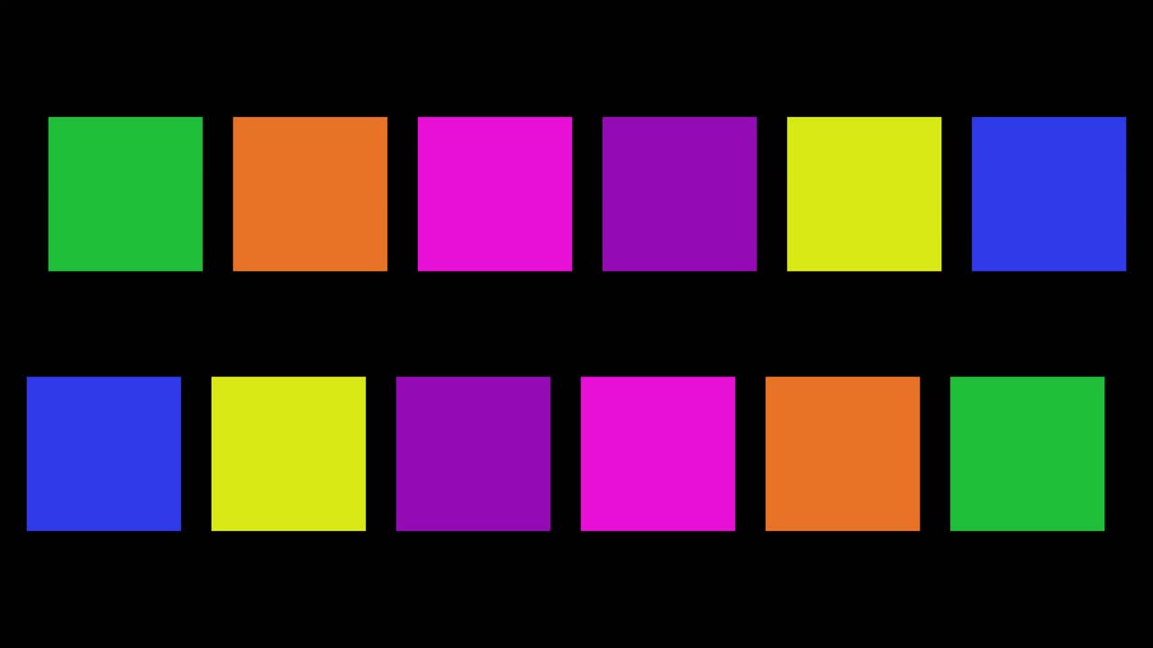 Colorful Spectrum of Solid Blocks