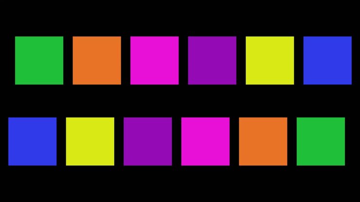 Colorful Spectrum of Solid Blocks