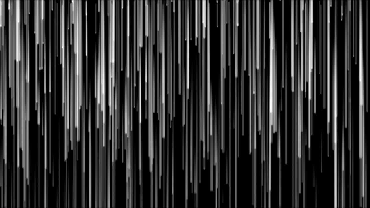 4k cayendo líneas brillantes.