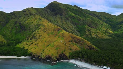 magnificent views of the hiking spot in zambales, anawangin cove