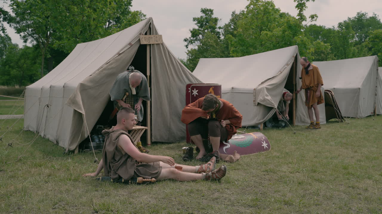 Roman Camp Reenactment