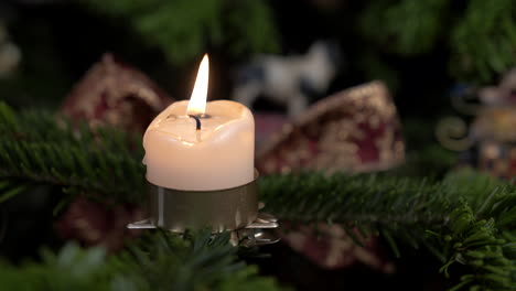 a-candle-on-a-christmas-tree-closeup