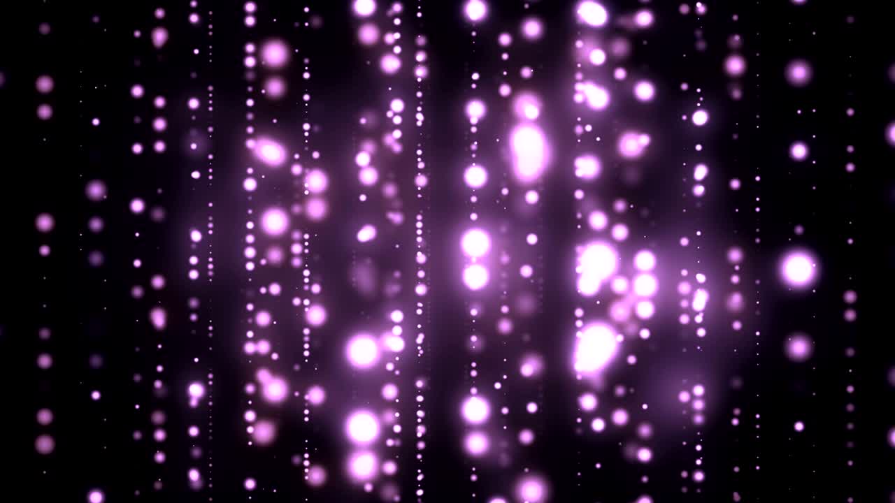 핑크 라이트 스트링 터널