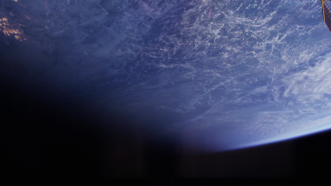 la tierra vista desde el espacio. imágenes de dominio público de la nasa