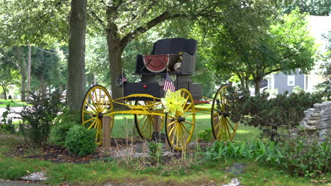 Buggywagen-Auf-Rasen