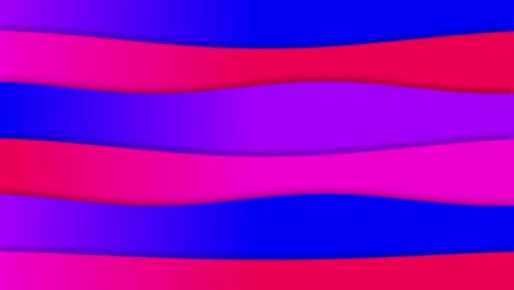 wave warp animation elegant calm flowing smooth shapes 3d background motion graphics visual effect abstract gradient colour blue pink red