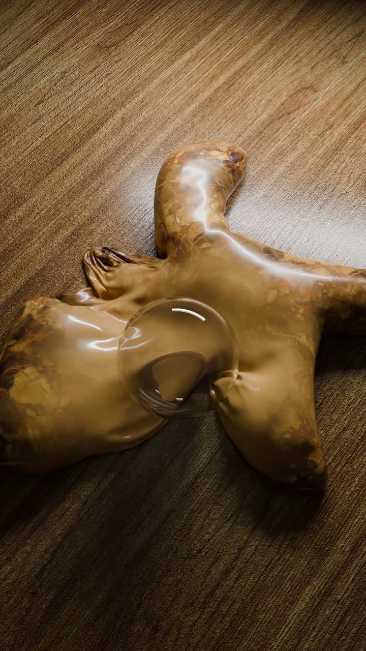 Spilled Liquid on Table