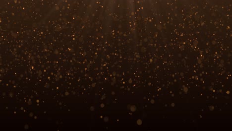 particle golden glitter rain luxury background new year christmas background stars and sparkling