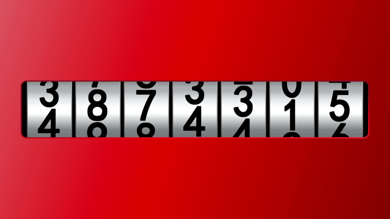 анимация счетчика