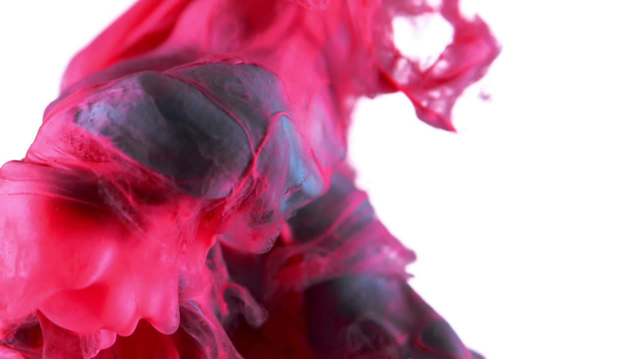 miscelazione magica del colore dell'inchiostro