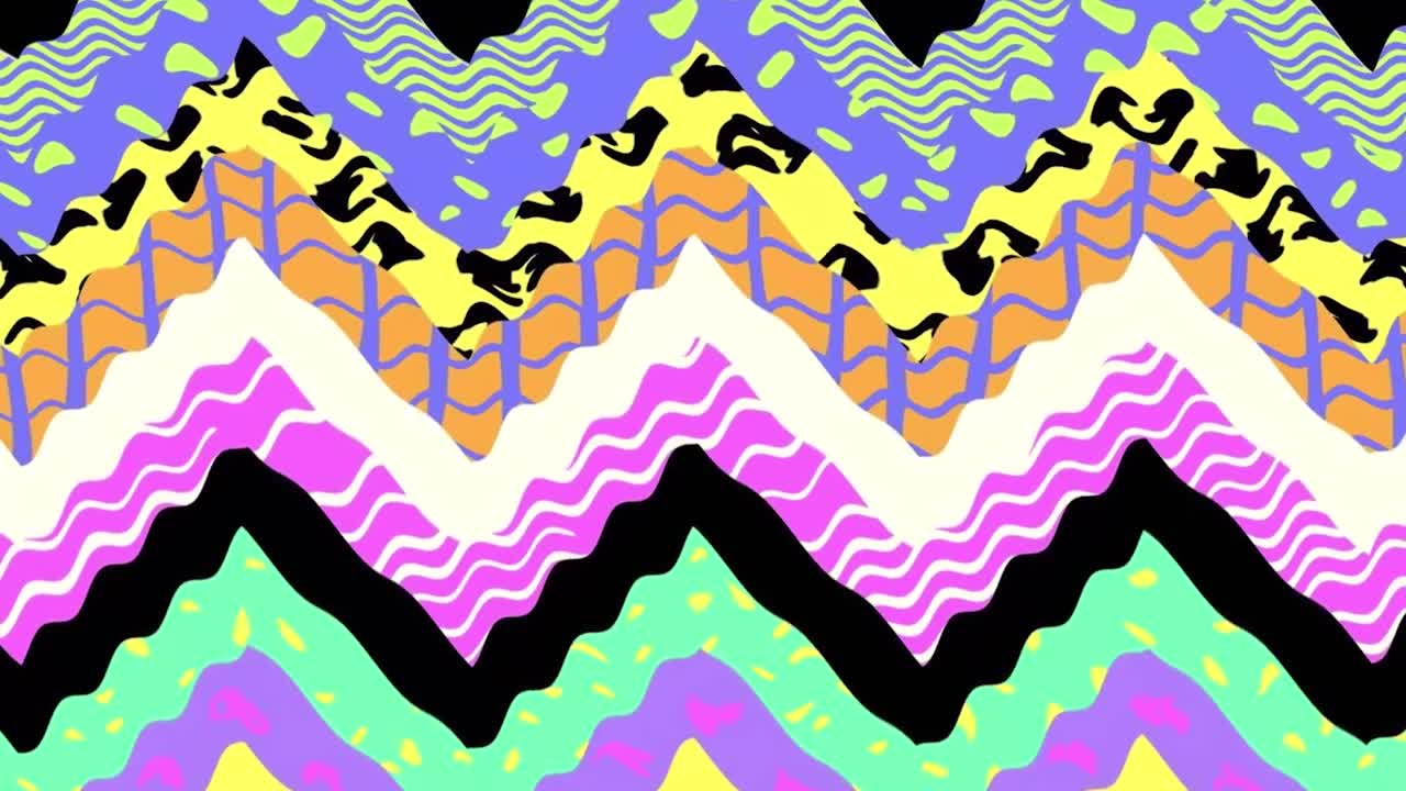 Intro abstract background design animated wave texture motion graphic ...
