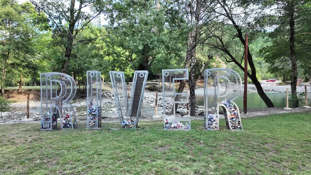 Nestorio River Party nature outdoor spot Greece music festival landscape