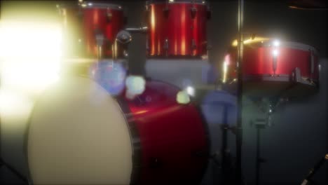 drum-set-with-DOF-and-lense-flair