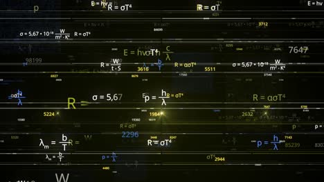 Abstract Mathematical Equations Visualization