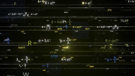 abstract mathematical equations visualization