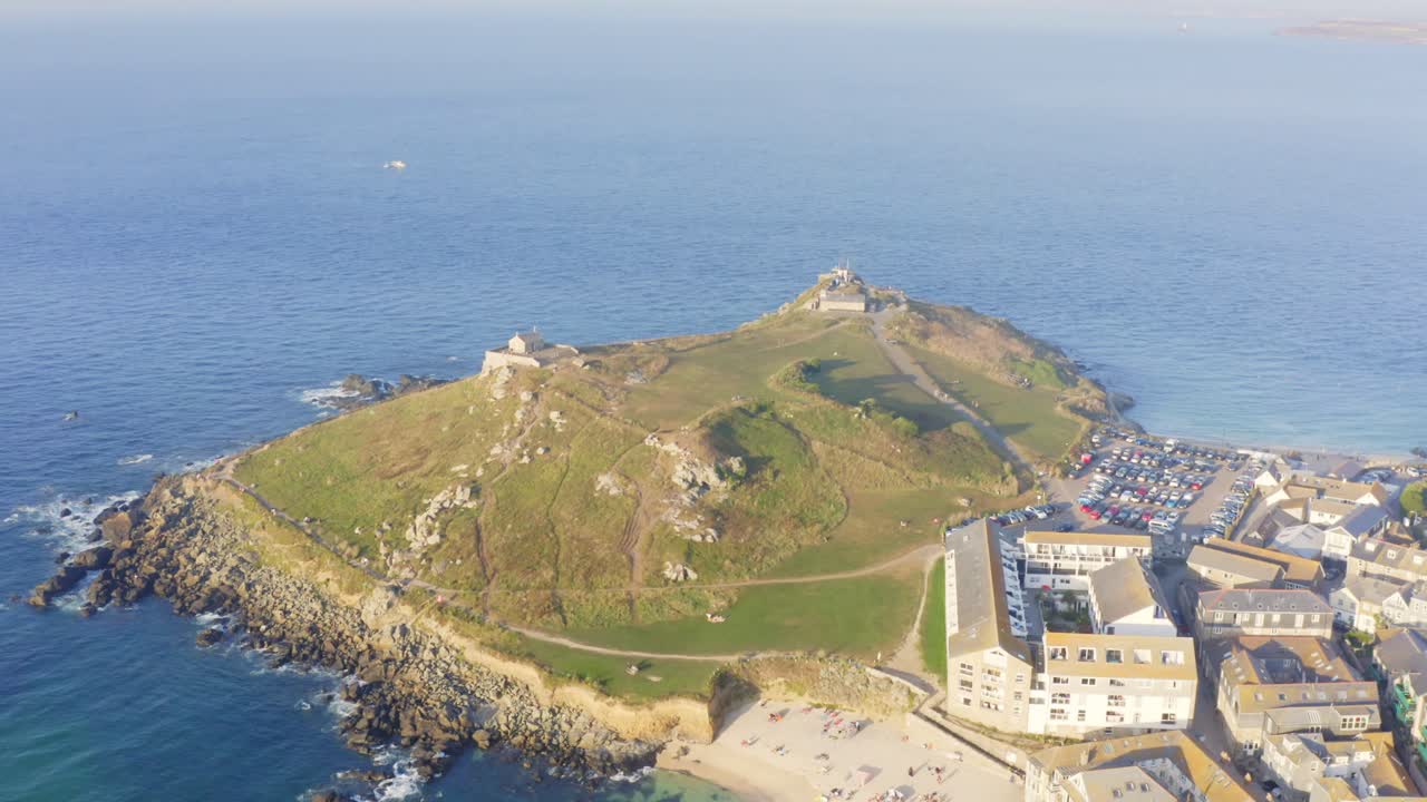 marazion 세인트 마이클스 섬 관광 위치 영국 항공