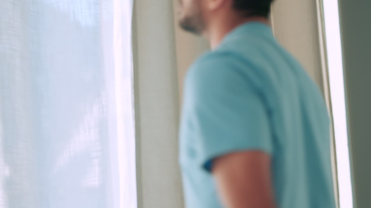 hombre durmiente, despierta del dormitorio