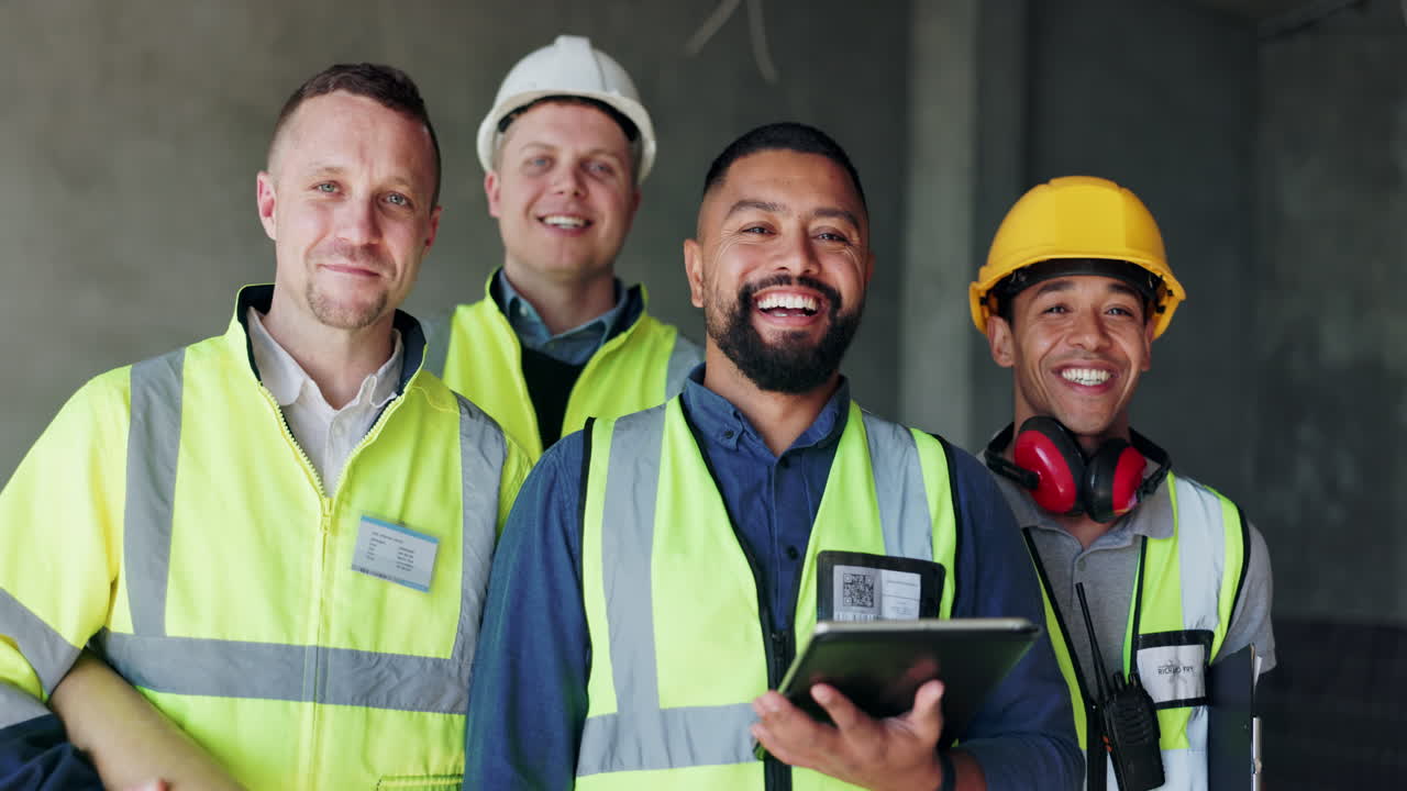 Construction Team Portrait