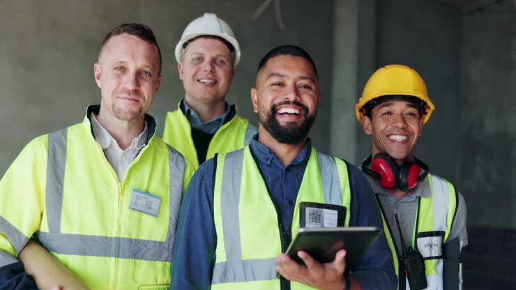 Construction Team Portrait